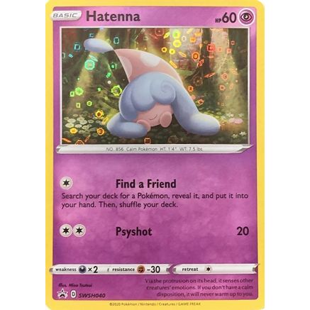 Hatenna - SWSH040 (General Mills Promo) SWSH040 - Miscellaneous Cards & Products Holofoil