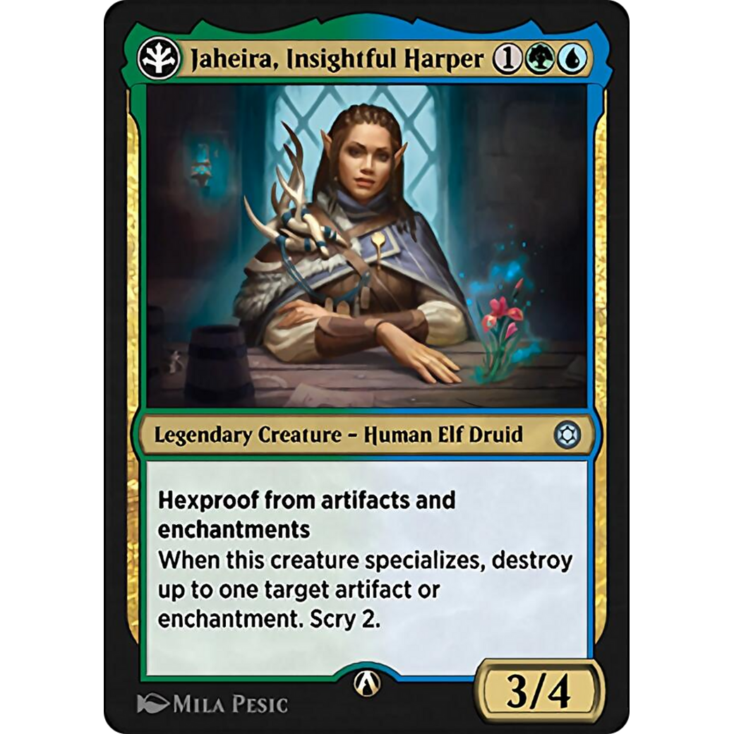 Jaheira, Insightful Harper (HBG-16U) - Alchemy Horizons: Baldur's Gate
