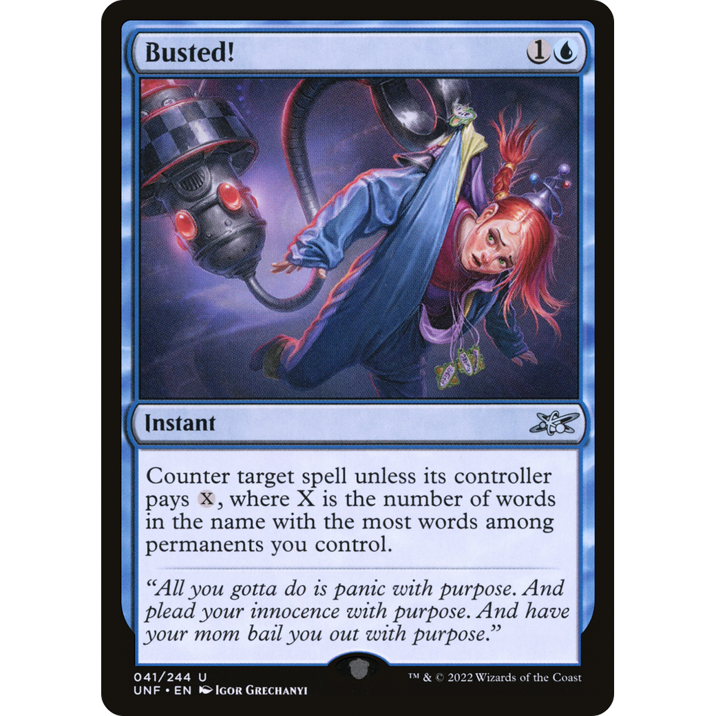 Busted! (UNF-041) - Unfinity