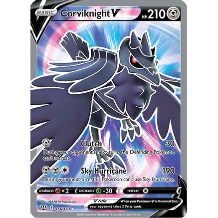 Corviknight V (Full Art) 156/163 - SWSH05 Battle Styles Holofoil