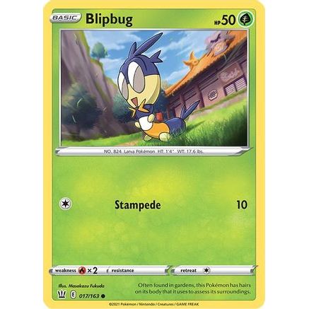 Blipbug 17/163 - SWSH05 Battle Styles Reverse Holofoil
