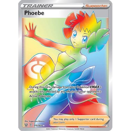 Phoebe (Secret) 175/163 - SWSH05 Battle Styles Holofoil