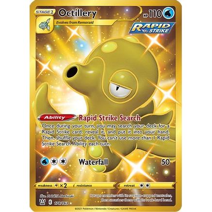 Octillery (Secret) 178/163 - SWSH05 Battle Styles Holofoil