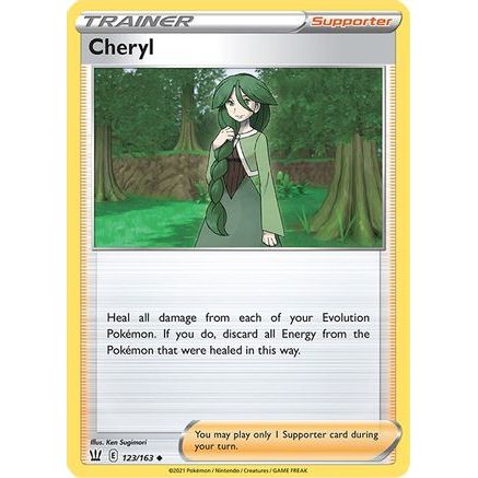 Cheryl 123/163 - SWSH05 Battle Styles Reverse Holofoil