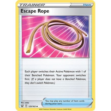 Escape Rope 125/163 - SWSH05 Battle Styles Reverse Holofoil