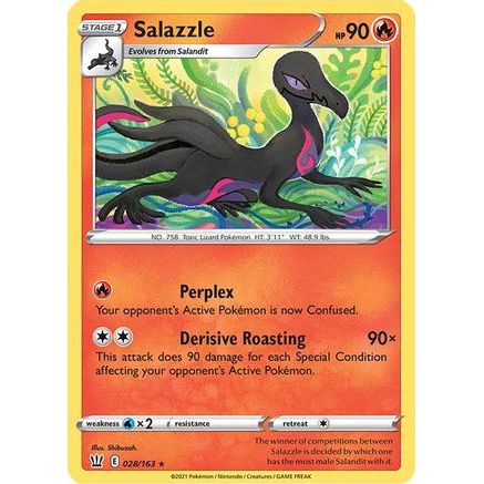 Salazzle 28/163 - SWSH05 Battle Styles