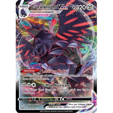 Corviknight VMAX 110/163 - SWSH05 Battle Styles Holofoil