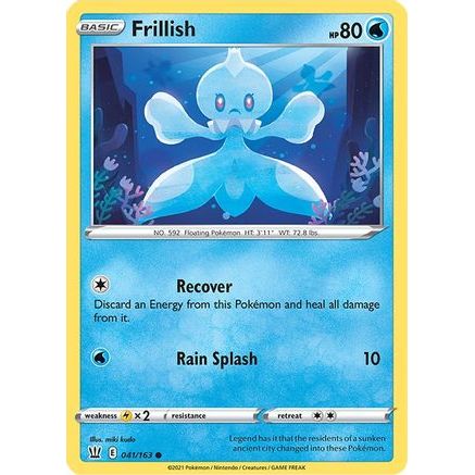 Frillish 41/163 - SWSH05 Battle Styles Reverse Holofoil
