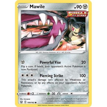 Mawile 100/163 - SWSH05 Battle Styles