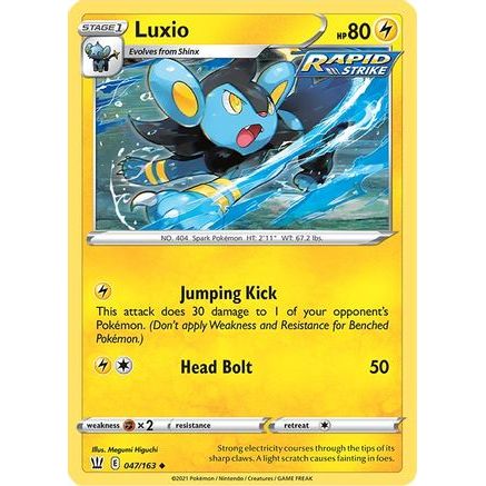 Luxio 47/163 - SWSH05 Battle Styles Reverse Holofoil