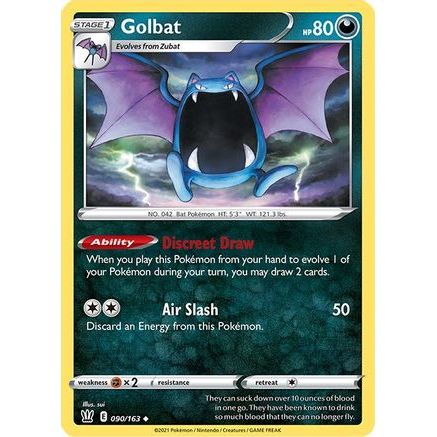Golbat 90/163 - SWSH05 Battle Styles Reverse Holofoil