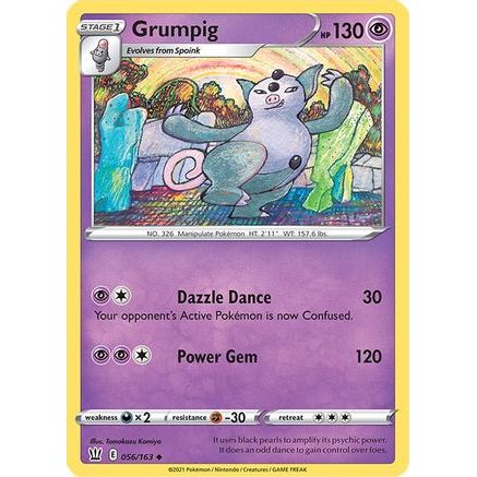 Grumpig 56/163 - SWSH05 Battle Styles
