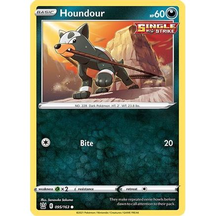 Houndour 95/163 - SWSH05 Battle Styles Reverse Holofoil