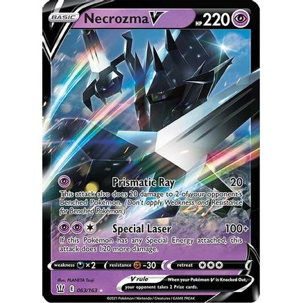 Necrozma V 63/163 - SWSH05 Battle Styles Holofoil