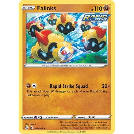 Falinks 83/163 - SWSH05 Battle Styles