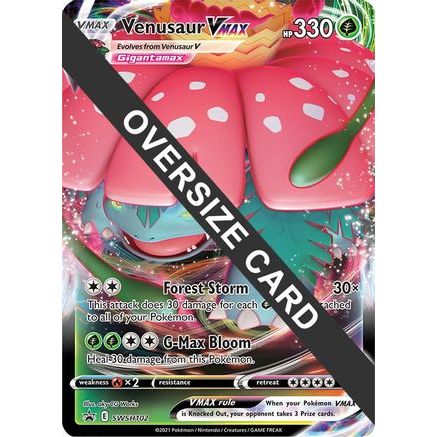 Venusaur VMAX - SWSH102 SWSH102 - Jumbo Cards Holofoil