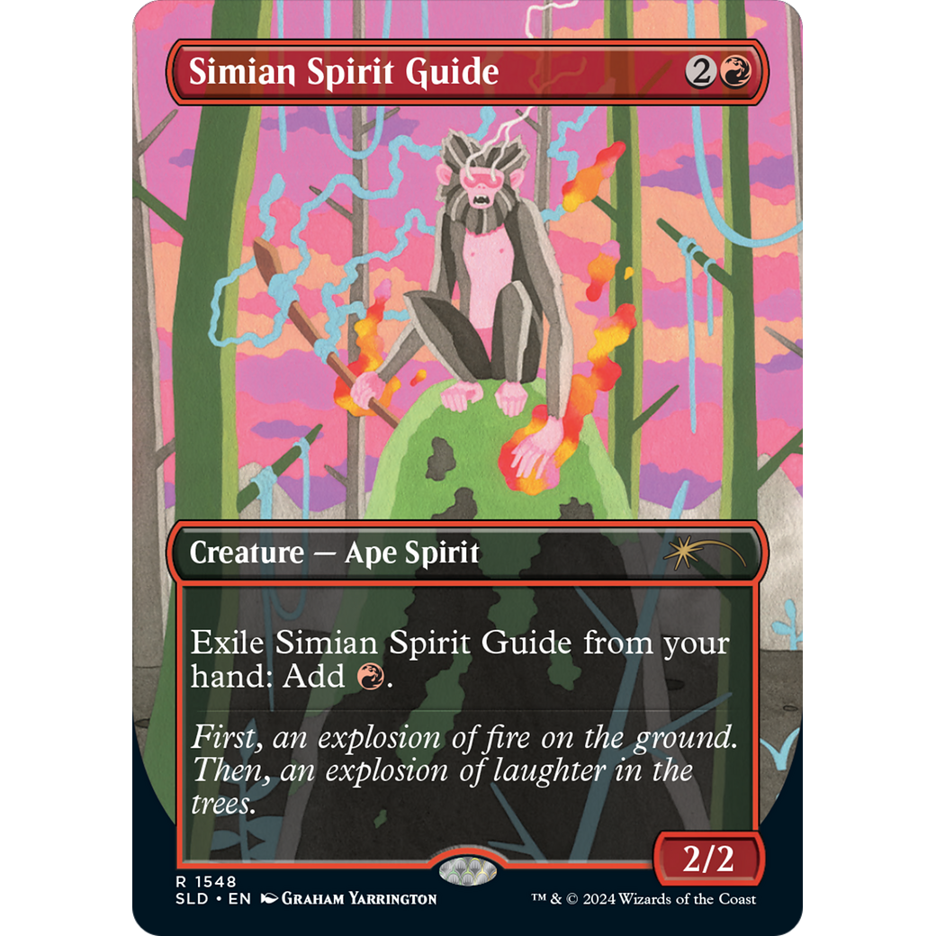 Simian Spirit Guide (SLD-1548) - Secret Lair Drop (Borderless)