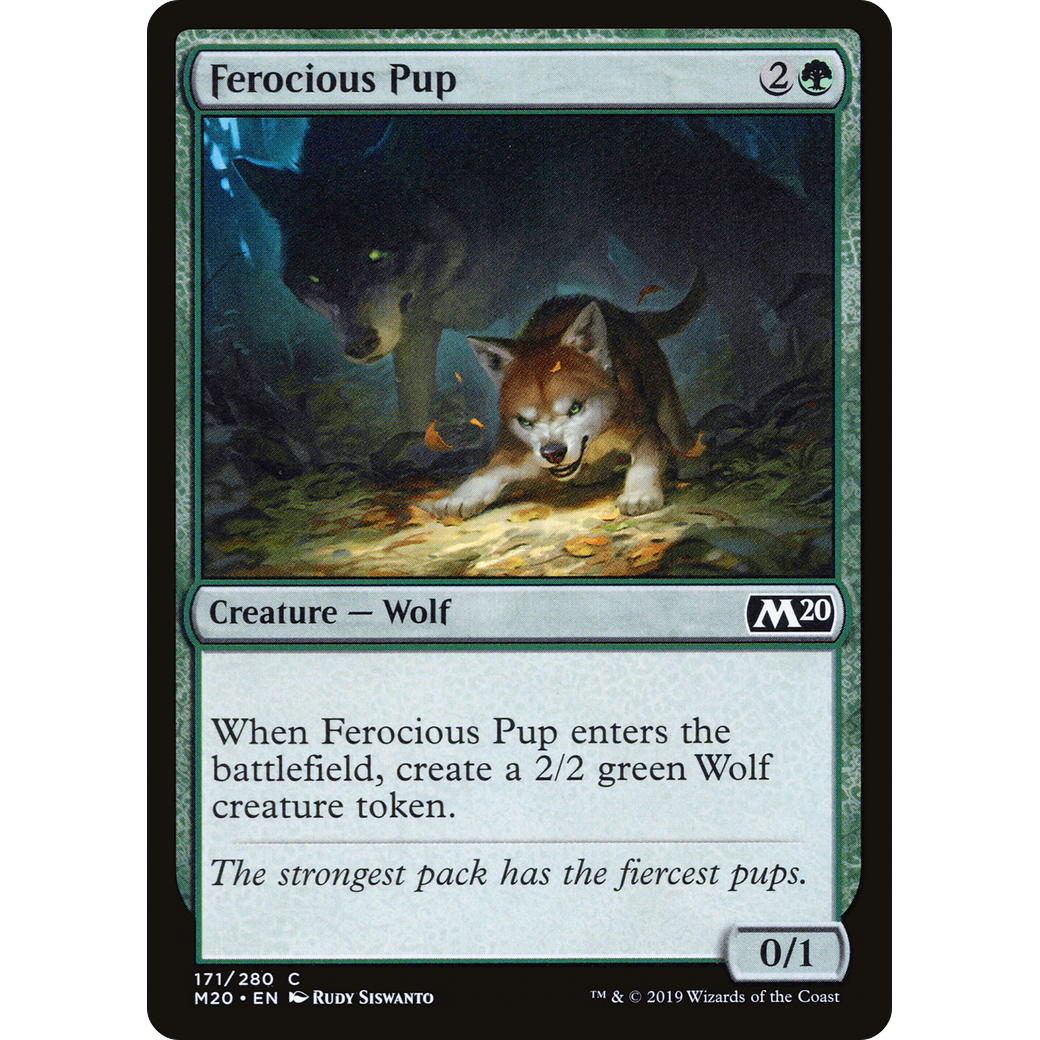 Ferocious Pup (M20-171) - Core Set 2020