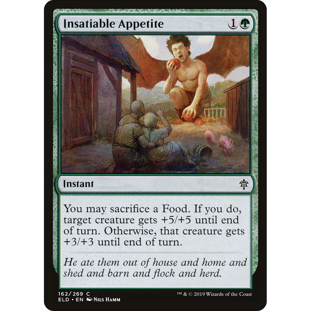 Insatiable Appetite (ELD-162) - Throne of Eldraine