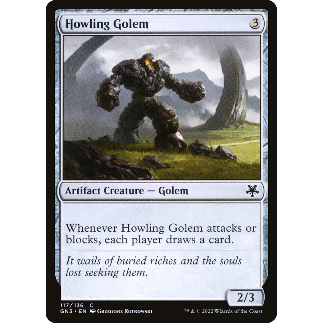 Howling Golem (GN3-117) - Game Night: Free-for-All