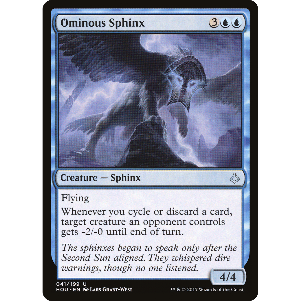 Ominous Sphinx (HOU-041) - Hour of Devastation