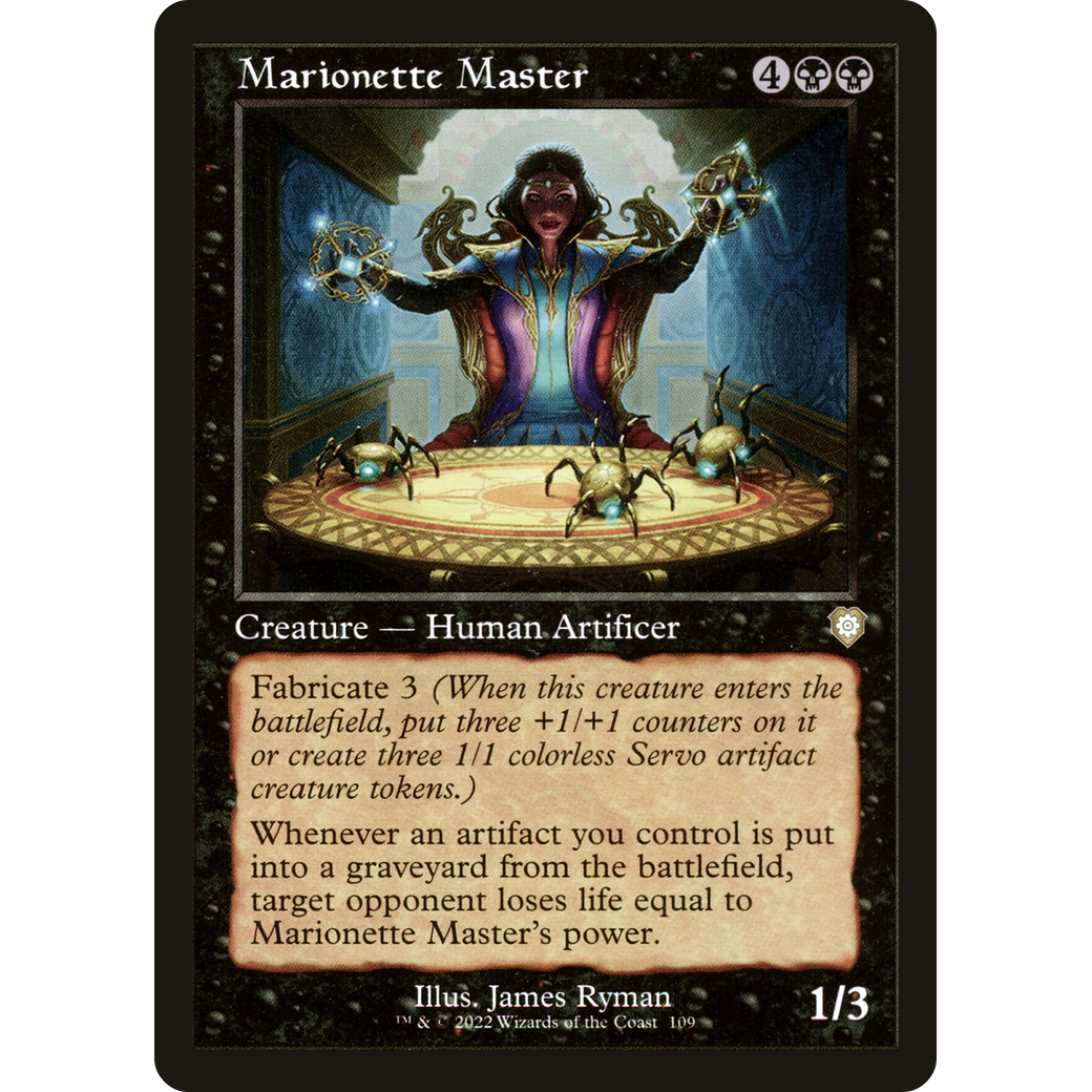 Marionette Master (Retro Frame) (BRC-109) - The Brothers' War Commander