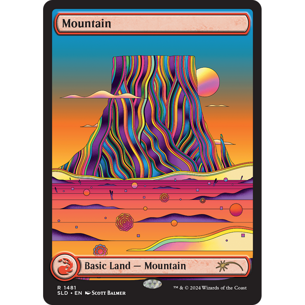 Mountain (1481) (SLD-1481) - Secret Lair Drop