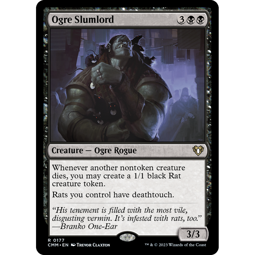 Ogre Slumlord (CMM-177) - Commander Masters Foil