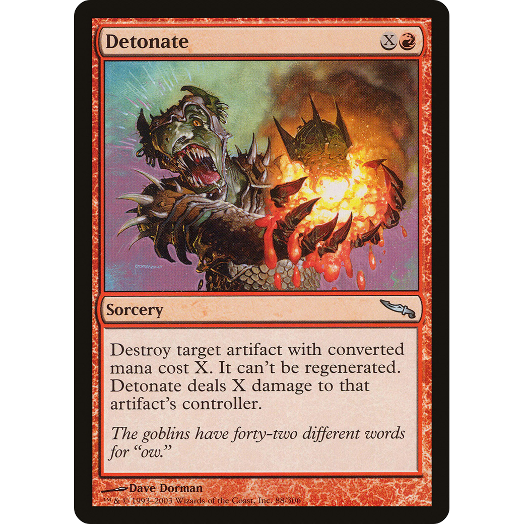 Detonate (MRD-088) - Mirrodin