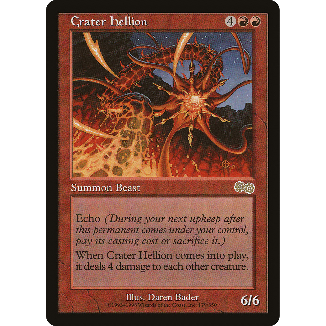 Crater Hellion (USG-179) - Urza's Saga