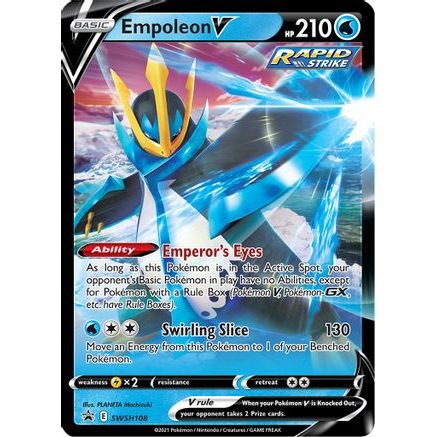 Empoleon V - SWSH108 SWSH108/307 - SWSH Sword & Shield Promo Cards Holofoil