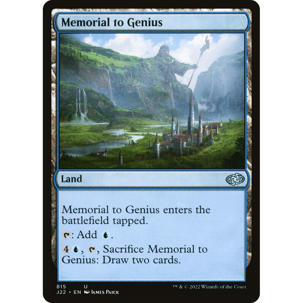 Memorial to Genius (J22-815) - Jumpstart 2022
