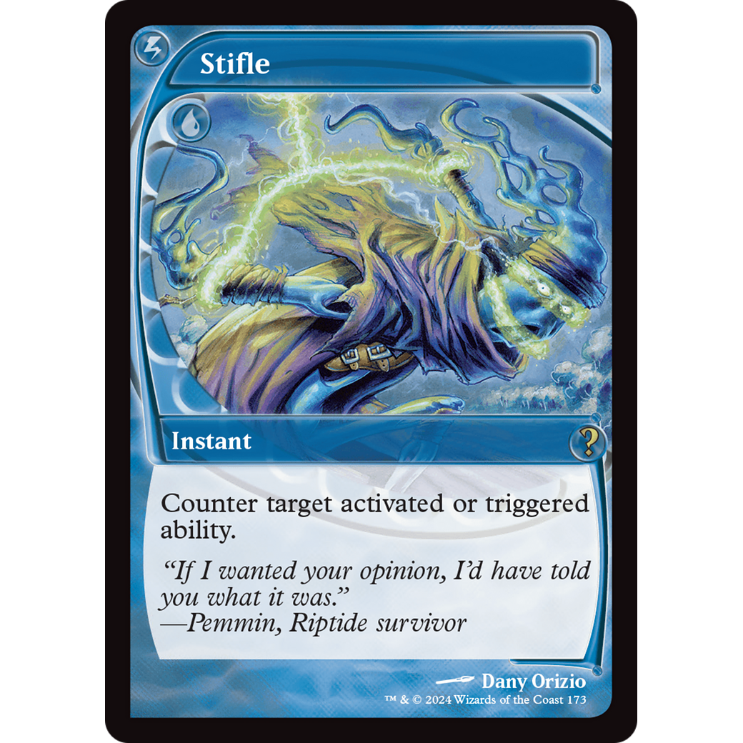 Stifle (Future Sight) (MB2-173) - Mystery Booster 2 Foil