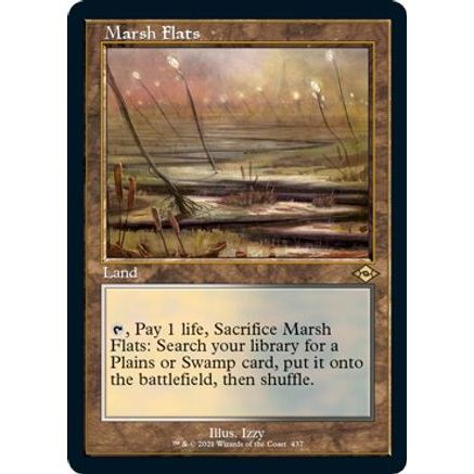 Marsh Flats (Retro Frame) (Foil Etched) (MH2-437) - Modern Horizons 2 Foil