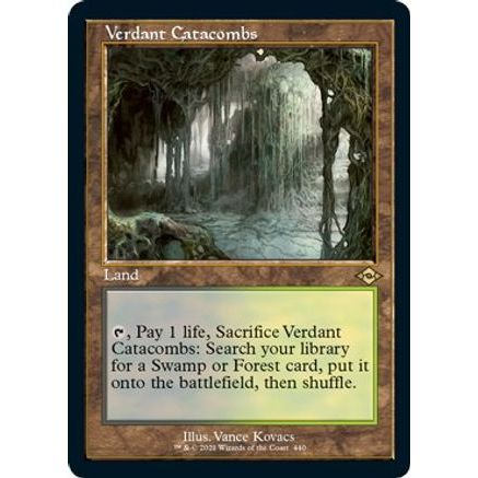 Verdant Catacombs (Retro Frame) (Foil Etched) (MH2-440) - Modern Horizons 2 Foil