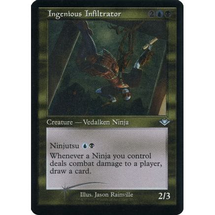 Ingenious Infiltrator (Retro Frame) (Foil Etched) (MH1-028) - Modern Horizons Foil