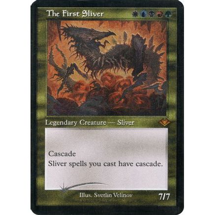 The First Sliver (Retro Frame) (Foil Etched) (MH1-026) - Modern Horizons Foil