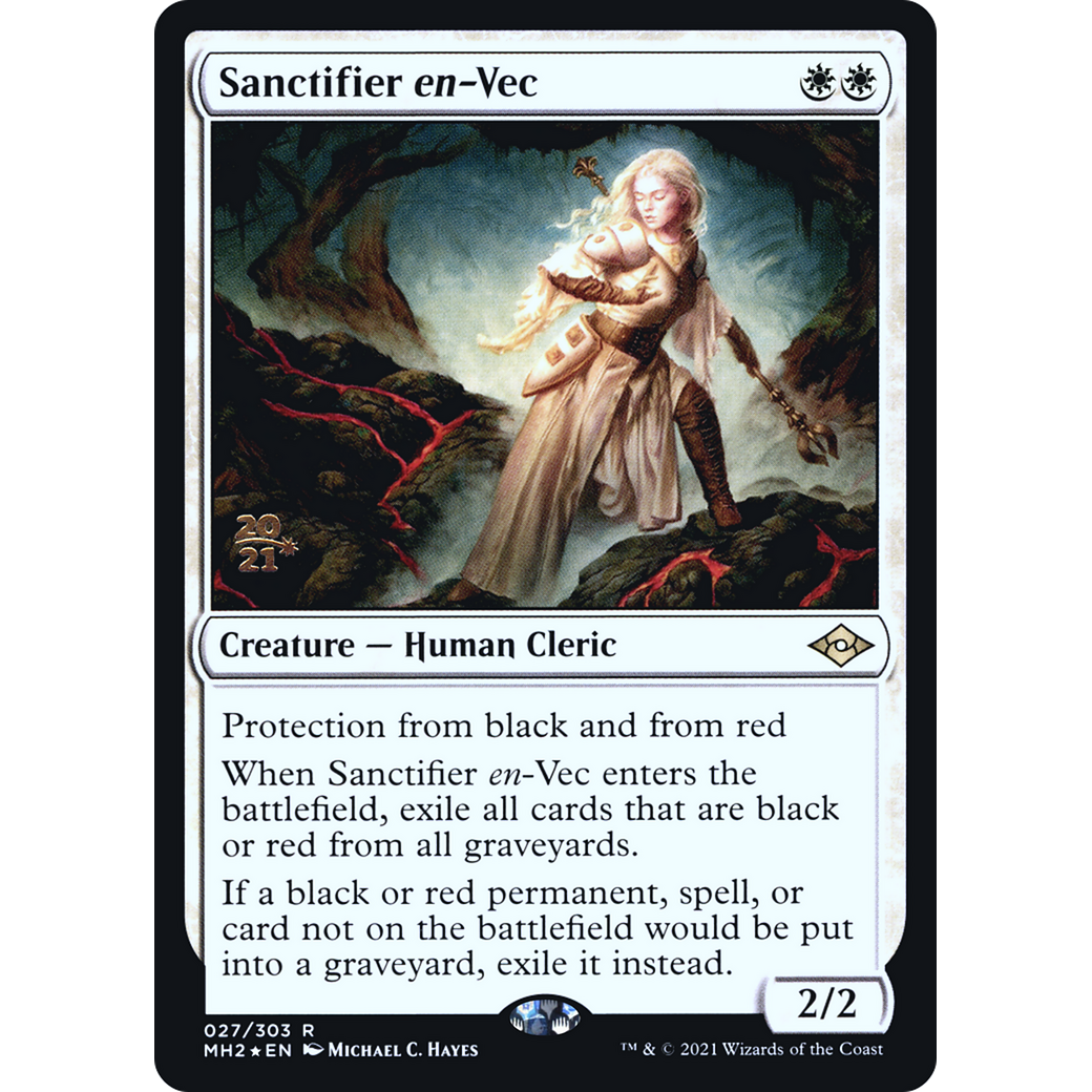 Sanctifier en-Vec (PRE-027) - Modern Horizons 2 Promos Foil