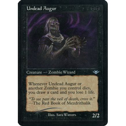 Undead Augur (Retro Frame) (Foil Etched) (MH1-015) - Modern Horizons Foil