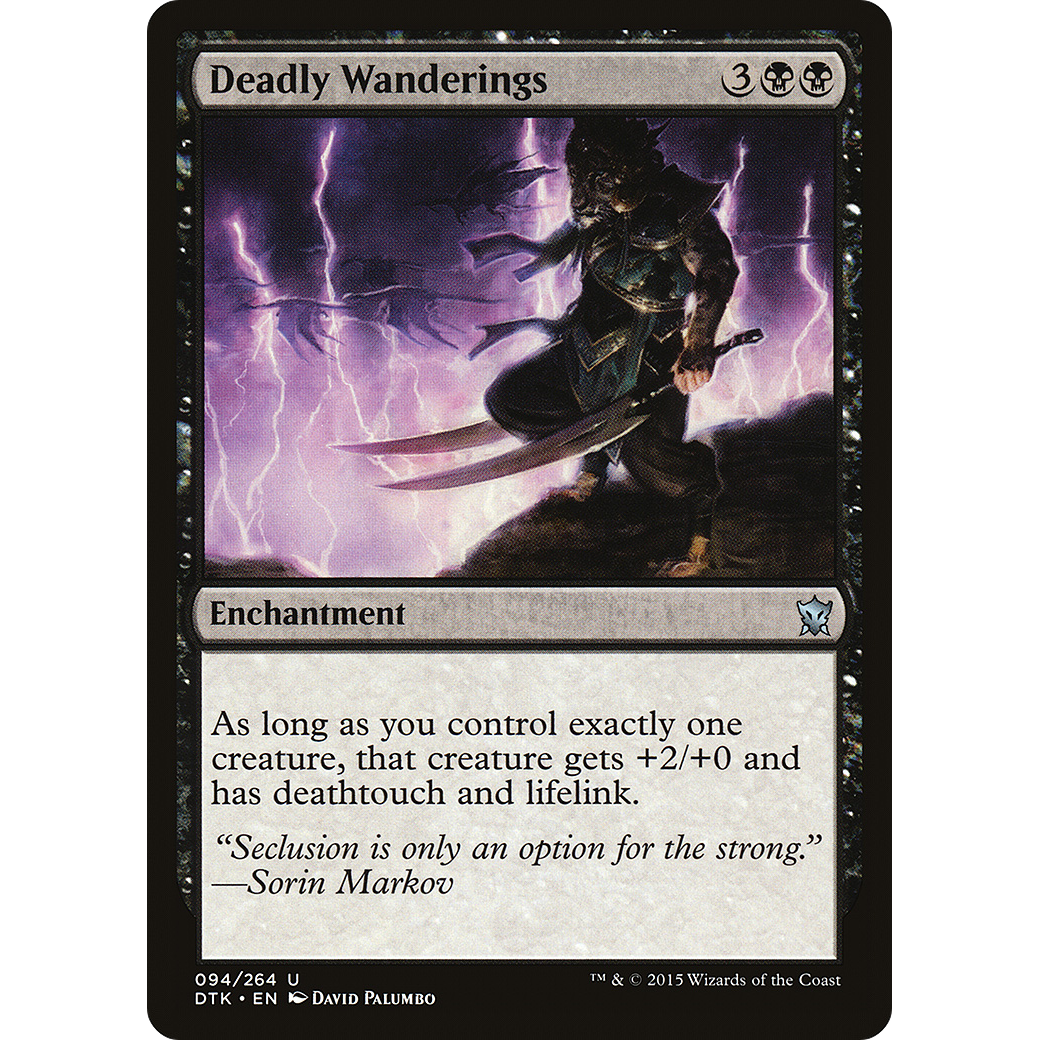Deadly Wanderings (DTK-094) - Dragons of Tarkir
