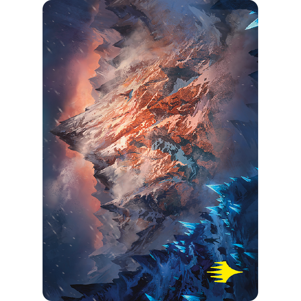 Mountain // Mountain (ALTR-031) - Tales of Middle-earth Art Series (Borderless)