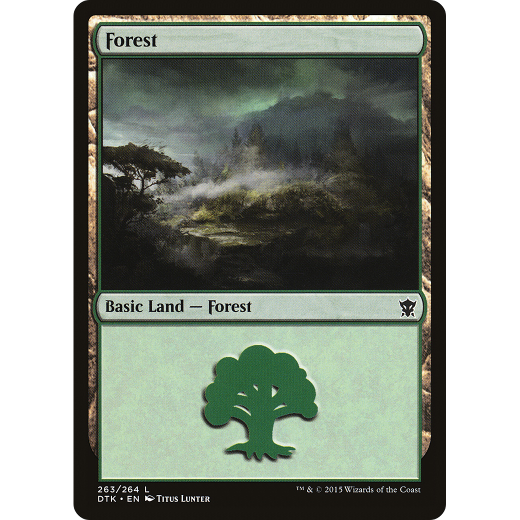 Forest (263) (DTK-263) - Dragons of Tarkir