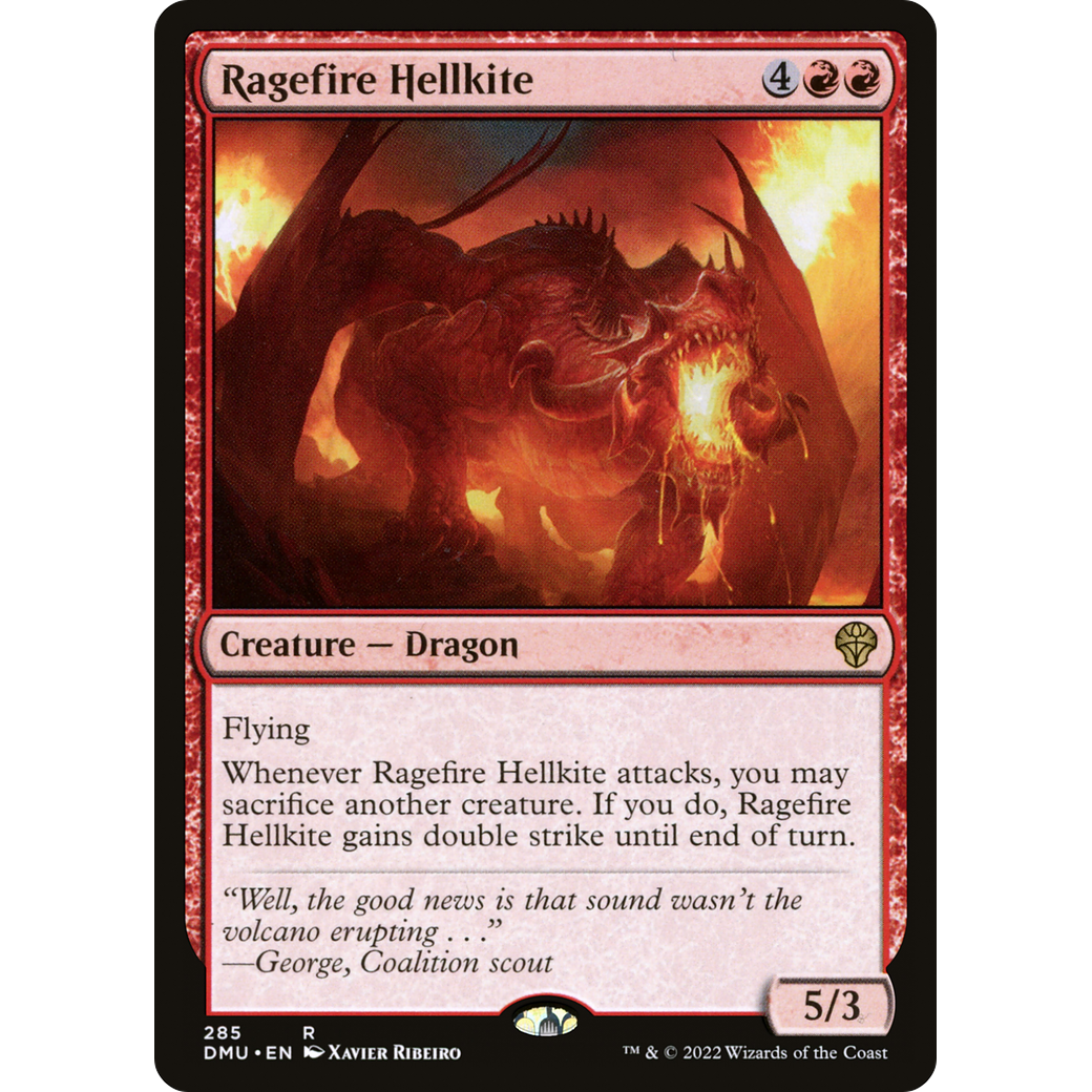 Ragefire Hellkite (DMU-285) - Dominaria United
