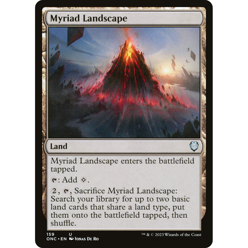 Myriad Landscape (ONC-159) - Phyrexia: All Will Be One Commander