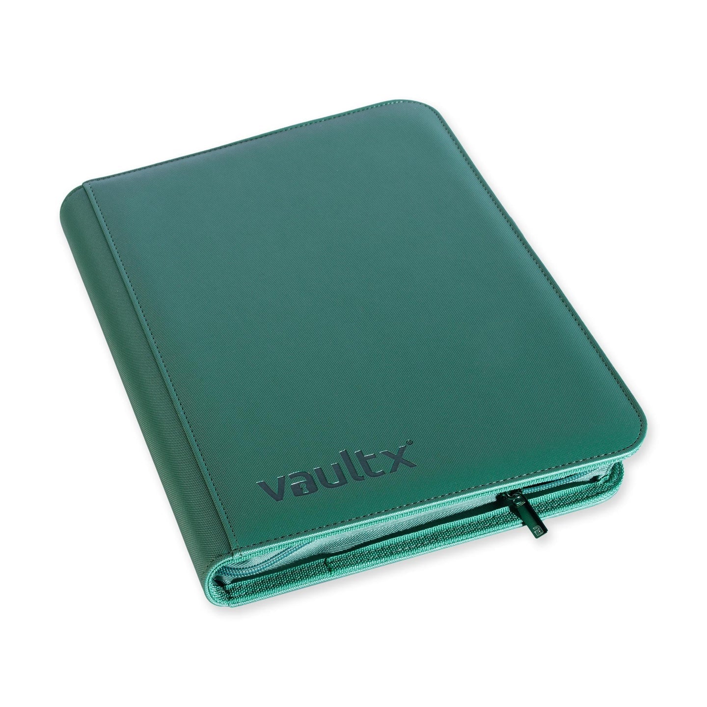 Vault X Metallic Green 9-Pocket Exo-Tec Zip Binder