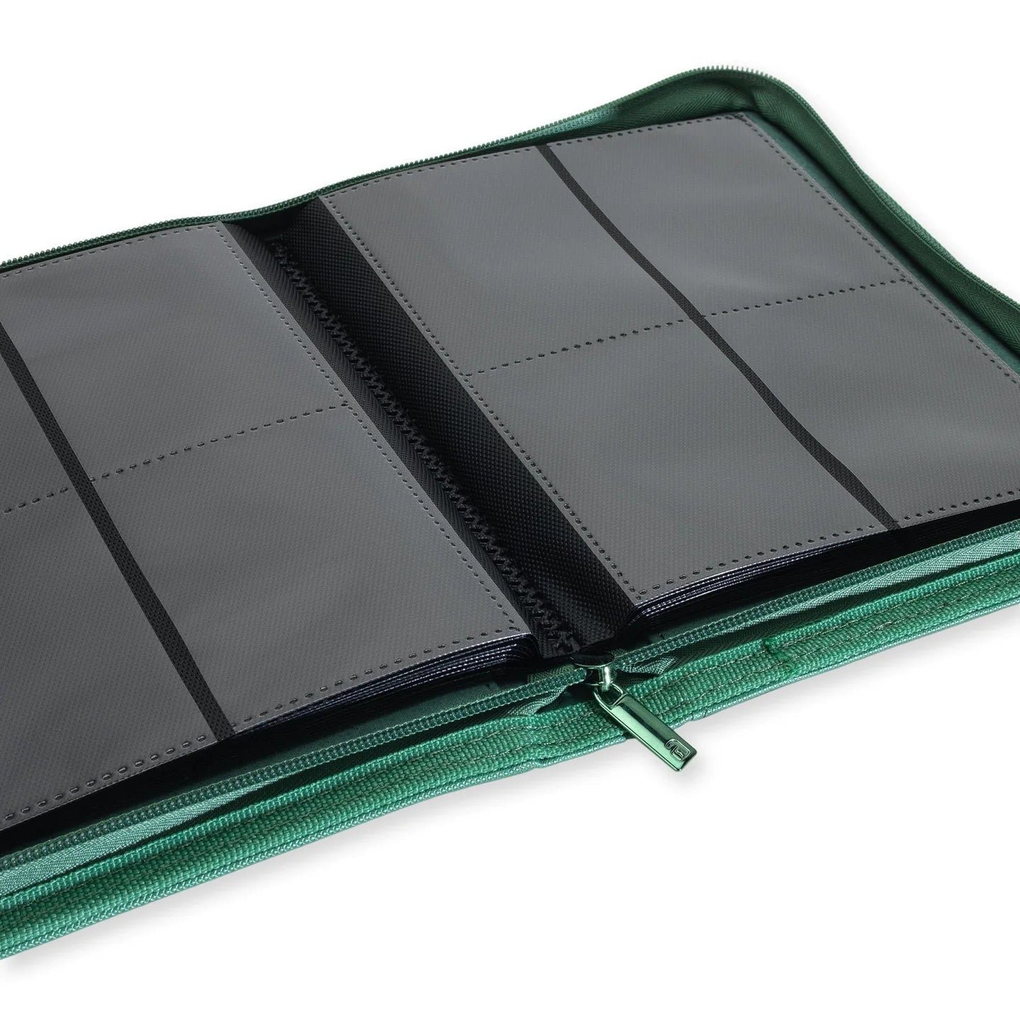 Vault X Metallic Green 4-Pocket Exo-Tec Zip Binder