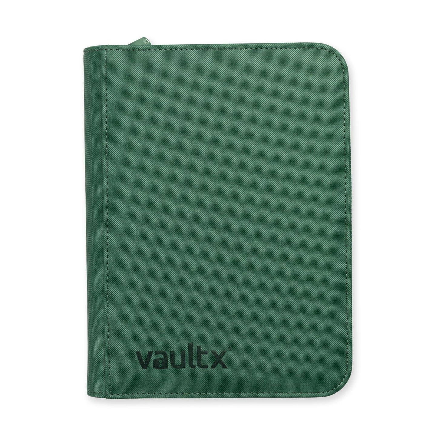 Vault X Metallic Green 4-Pocket Exo-Tec Zip Binder
