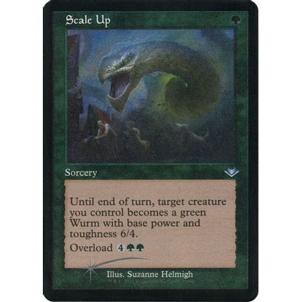 Scale Up (Retro Frame) (Foil Etched) (MH1-023) - Modern Horizons Foil