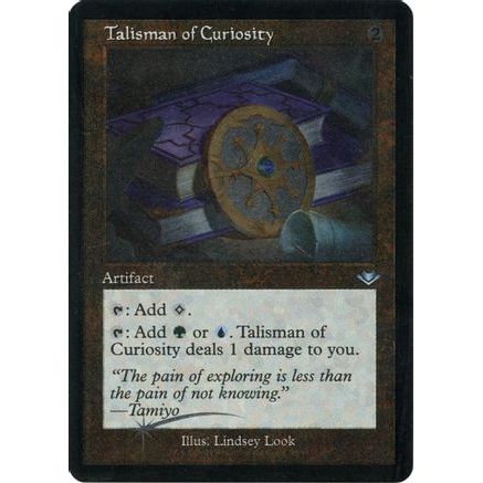Talisman of Curiosity (Retro Frame) (Foil Etched) (MH1-035) - Modern Horizons Foil