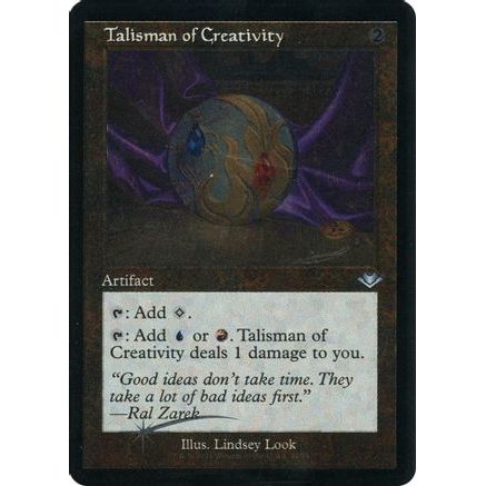 Talisman of Creativity (Retro Frame) (Foil Etched) (MH1-034) - Modern Horizons Foil